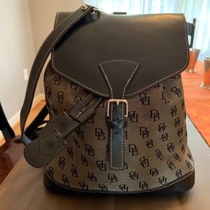 Dooney and Bourke Bag monogram backpack